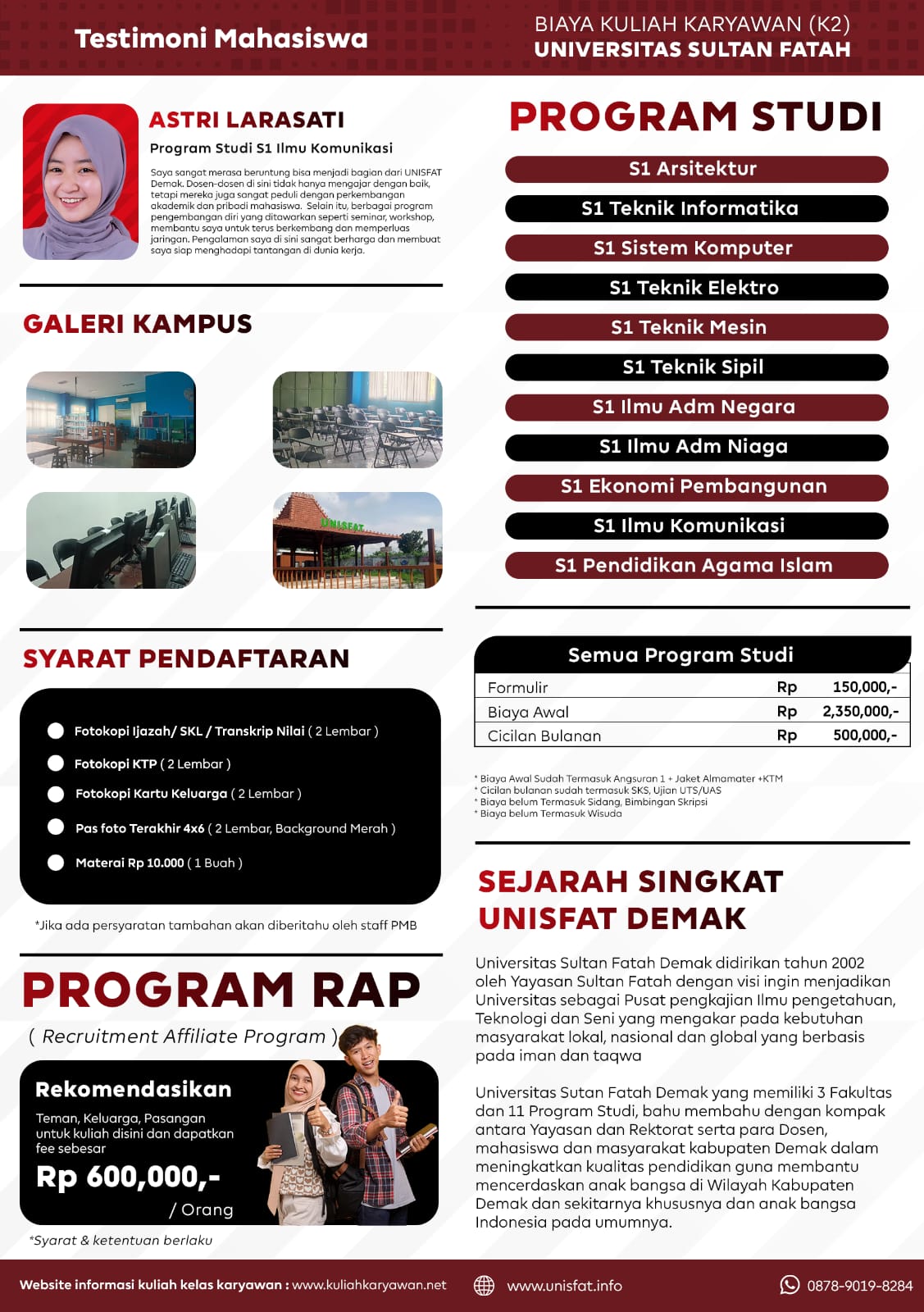 Brosur Belakang